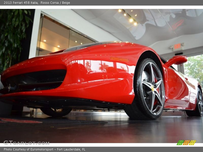 Rosso Corsa / Beige 2013 Ferrari 458 Italia