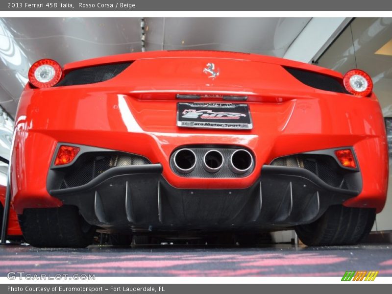 Rosso Corsa / Beige 2013 Ferrari 458 Italia