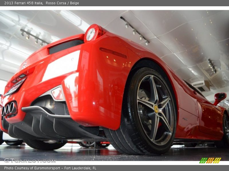 Rosso Corsa / Beige 2013 Ferrari 458 Italia