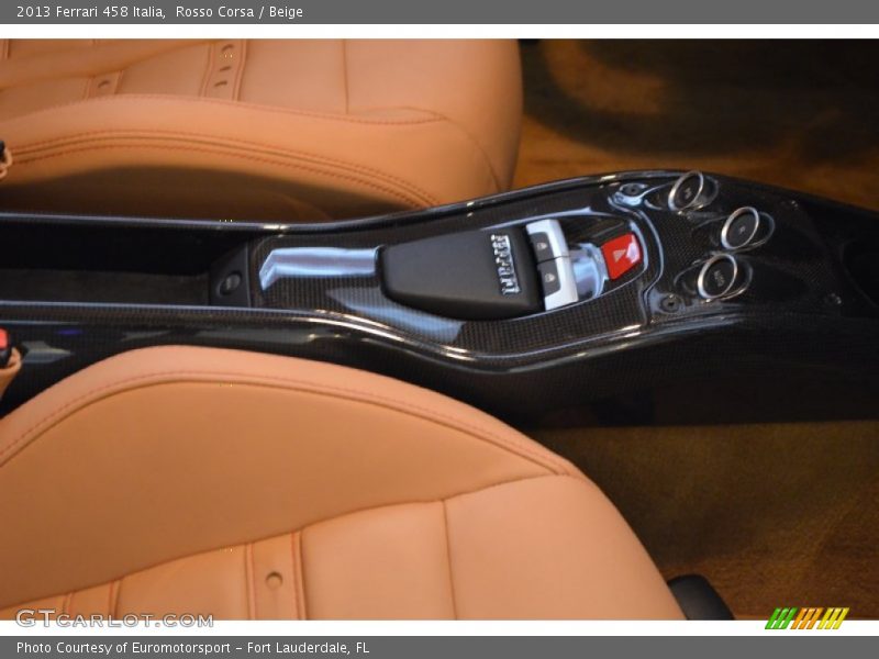 Rosso Corsa / Beige 2013 Ferrari 458 Italia