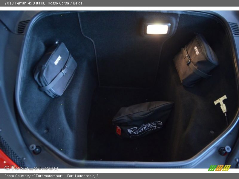  2013 458 Italia Trunk