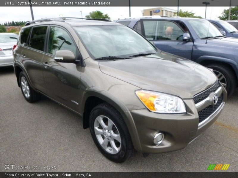 Pyrite Metallic / Sand Beige 2011 Toyota RAV4 Limited 4WD