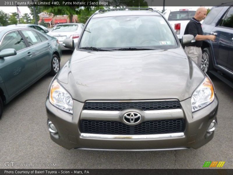 Pyrite Metallic / Sand Beige 2011 Toyota RAV4 Limited 4WD