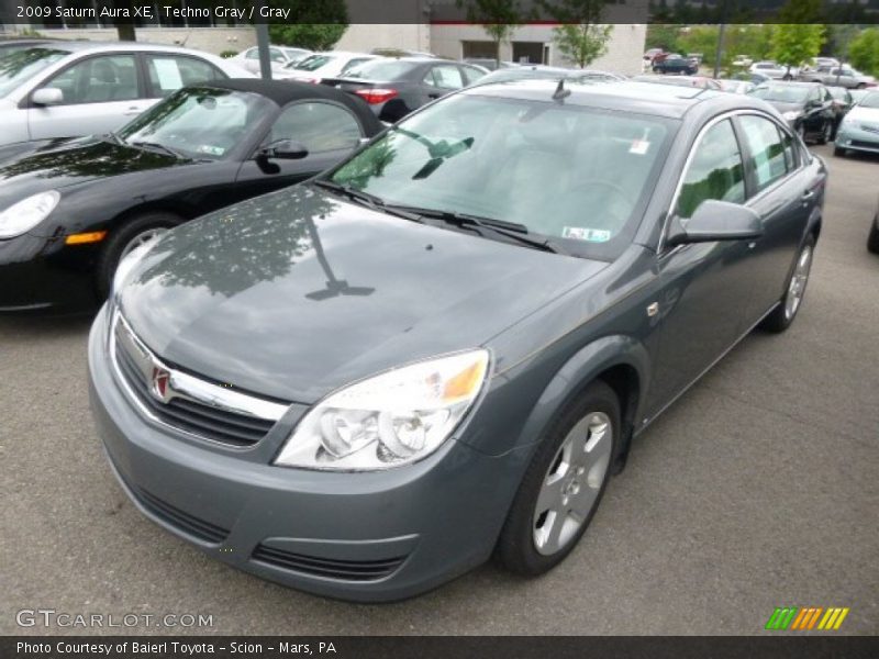 Techno Gray / Gray 2009 Saturn Aura XE