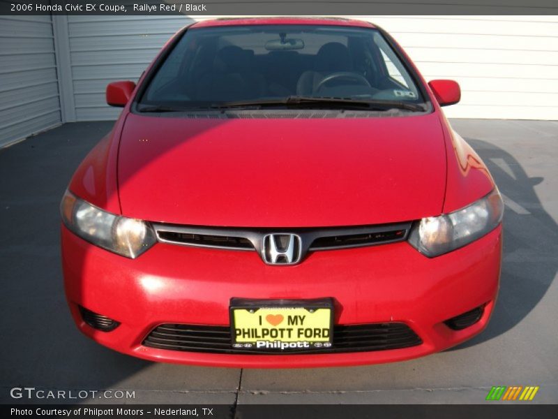 Rallye Red / Black 2006 Honda Civic EX Coupe