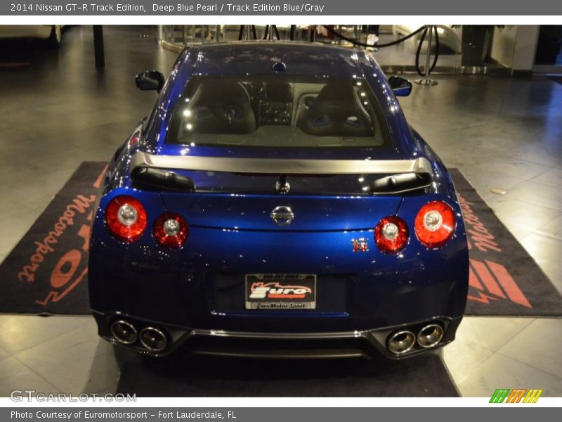 Deep Blue Pearl / Track Edition Blue/Gray 2014 Nissan GT-R Track Edition