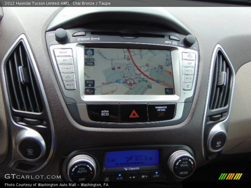 Chai Bronze / Taupe 2012 Hyundai Tucson Limited AWD
