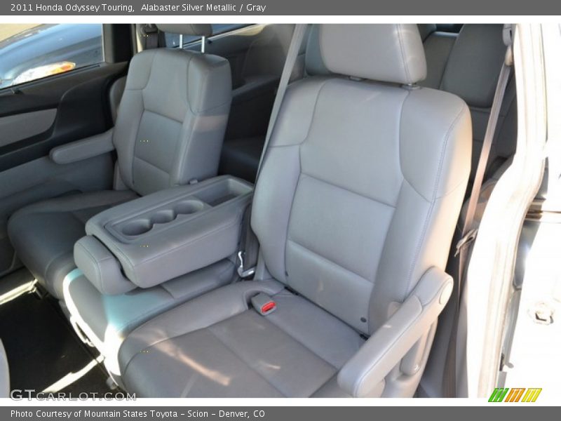 Alabaster Silver Metallic / Gray 2011 Honda Odyssey Touring