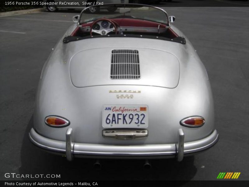 Silver / Red 1956 Porsche 356 Speedster ReCreation