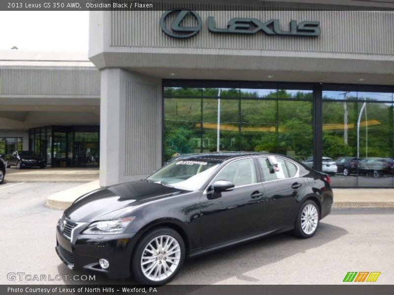 Obsidian Black / Flaxen 2013 Lexus GS 350 AWD