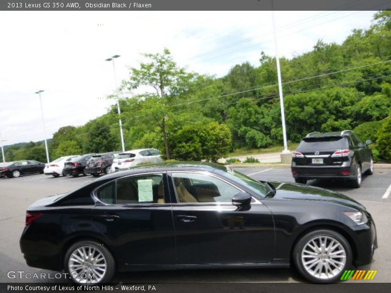 Obsidian Black / Flaxen 2013 Lexus GS 350 AWD