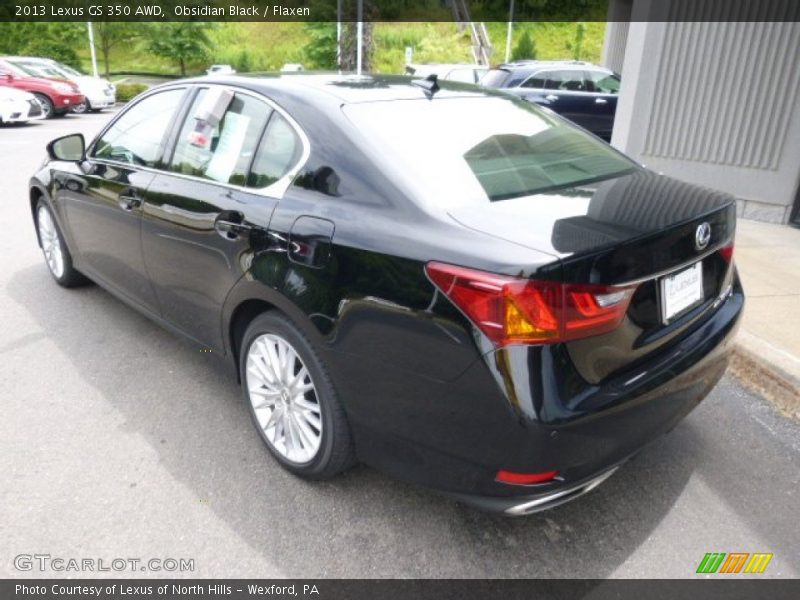Obsidian Black / Flaxen 2013 Lexus GS 350 AWD