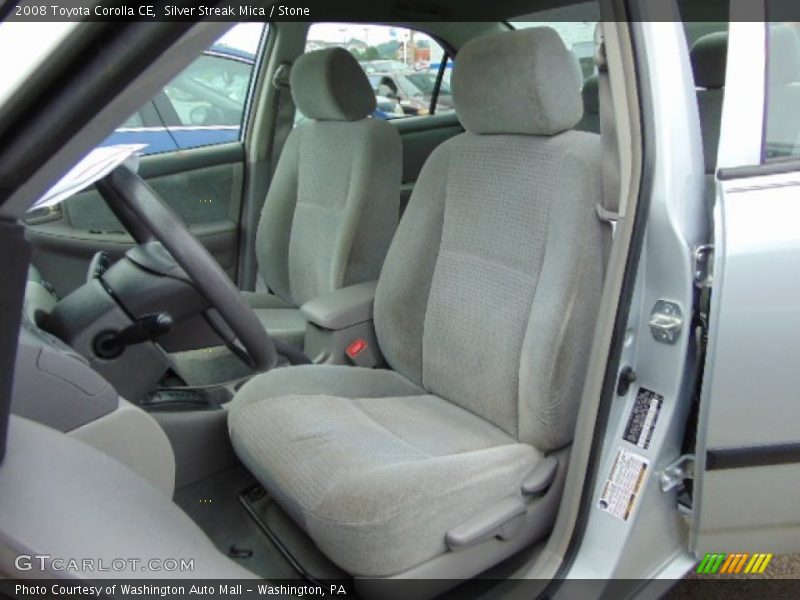 Silver Streak Mica / Stone 2008 Toyota Corolla CE