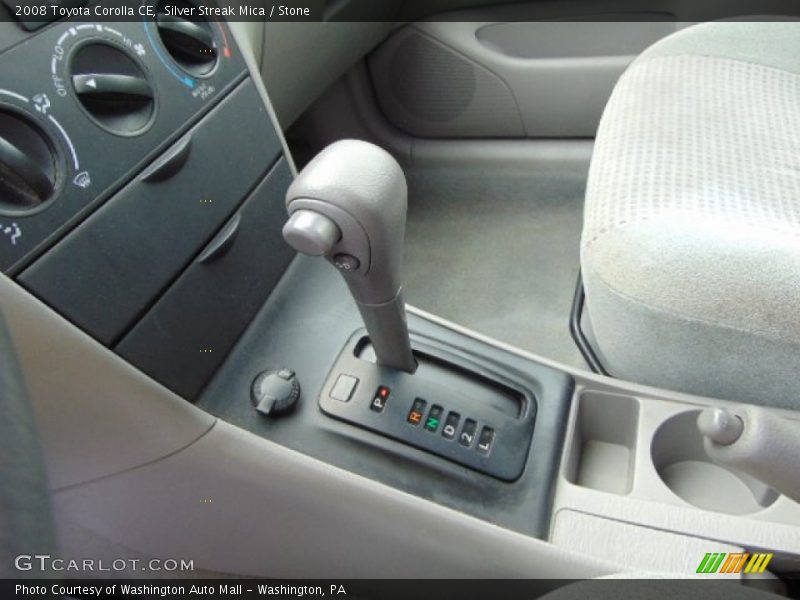 Silver Streak Mica / Stone 2008 Toyota Corolla CE