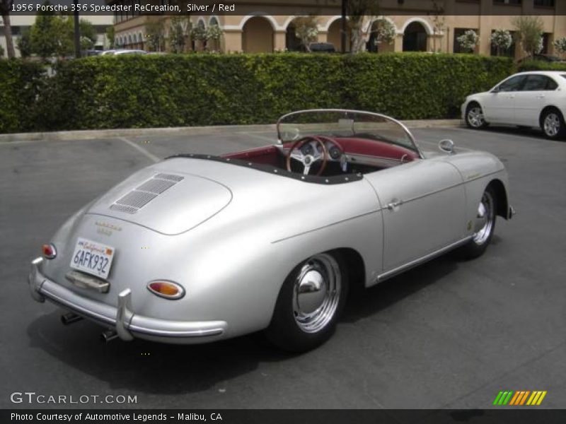 Silver / Red 1956 Porsche 356 Speedster ReCreation