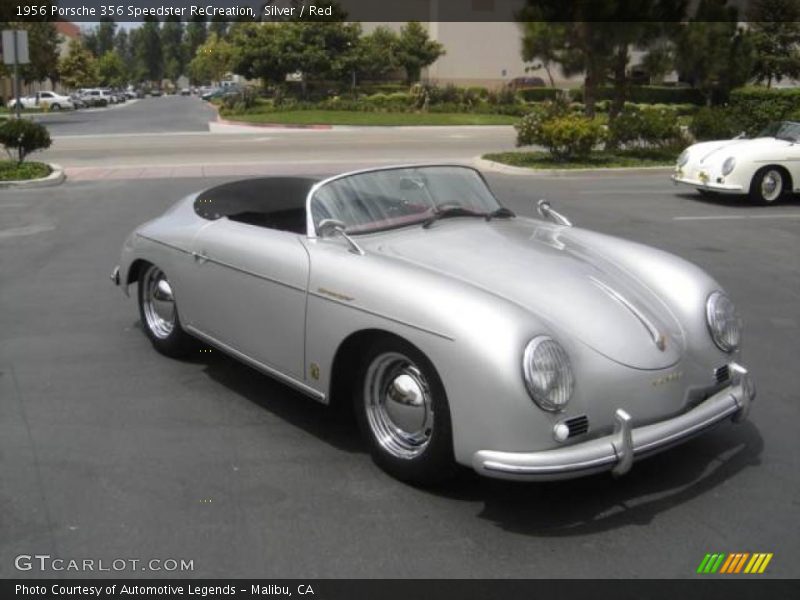 Silver / Red 1956 Porsche 356 Speedster ReCreation