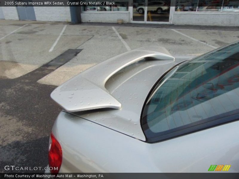 Crystal Grey Metallic / Black 2005 Subaru Impreza WRX Sedan