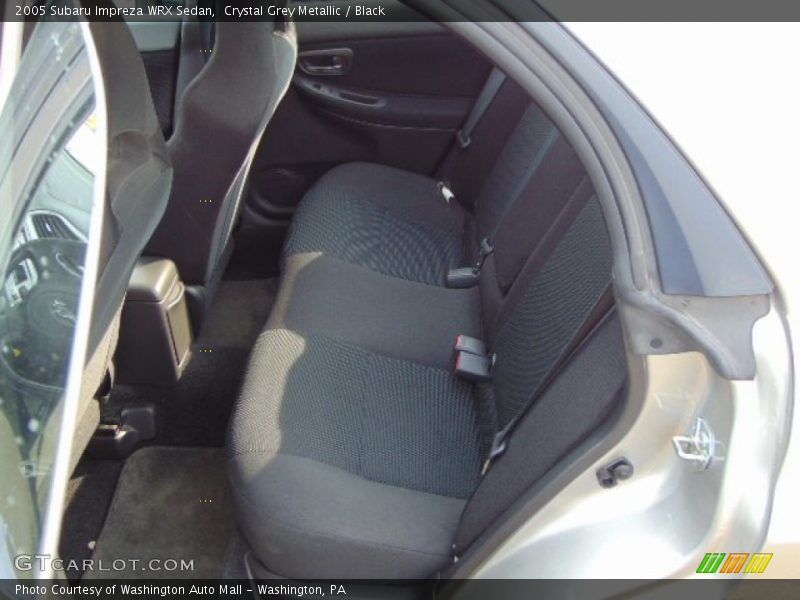 Crystal Grey Metallic / Black 2005 Subaru Impreza WRX Sedan