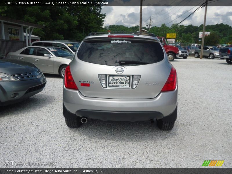 Sheer Silver Metallic / Charcoal 2005 Nissan Murano SL AWD