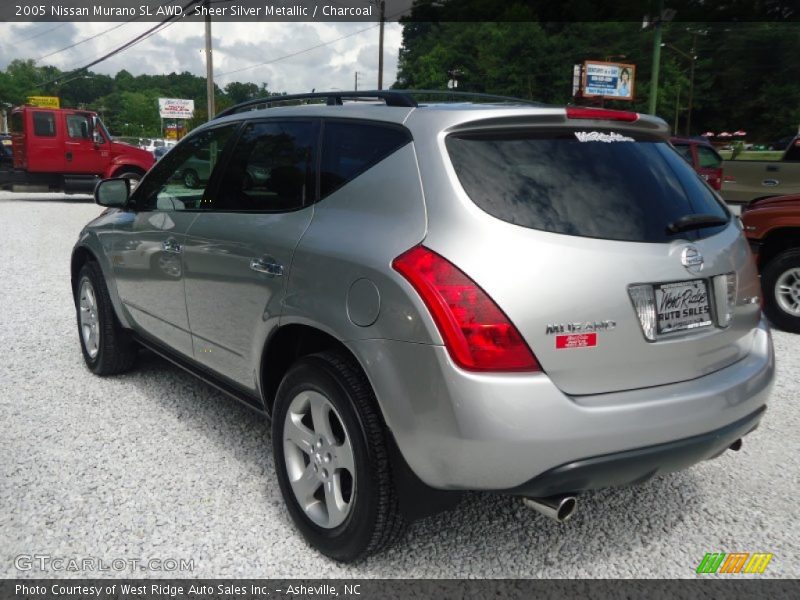 Sheer Silver Metallic / Charcoal 2005 Nissan Murano SL AWD