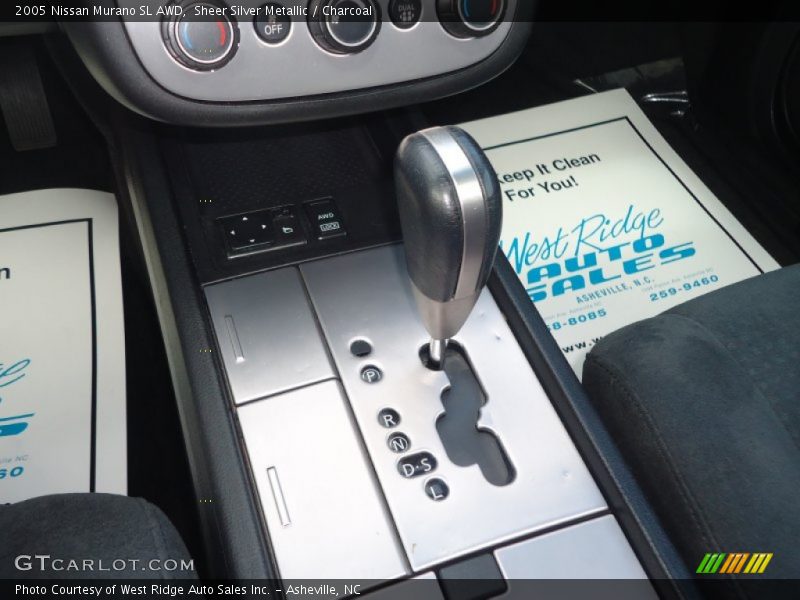 Sheer Silver Metallic / Charcoal 2005 Nissan Murano SL AWD