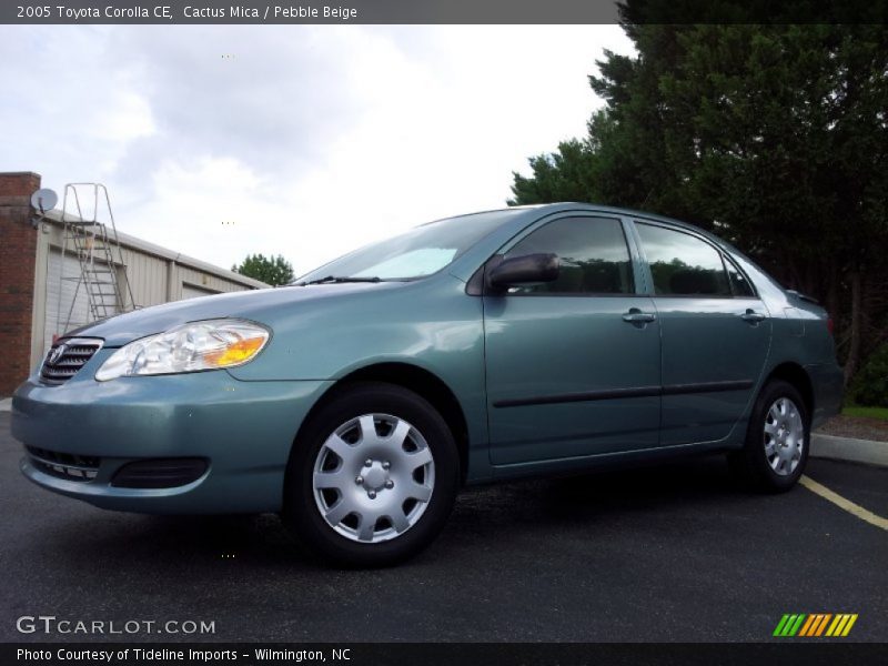 Cactus Mica / Pebble Beige 2005 Toyota Corolla CE