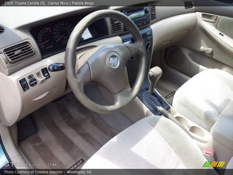 Cactus Mica / Pebble Beige 2005 Toyota Corolla CE