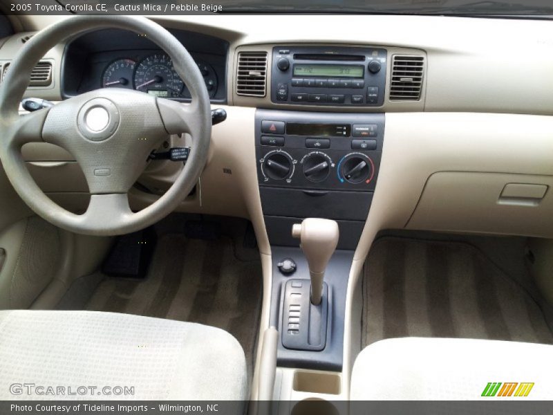 Cactus Mica / Pebble Beige 2005 Toyota Corolla CE