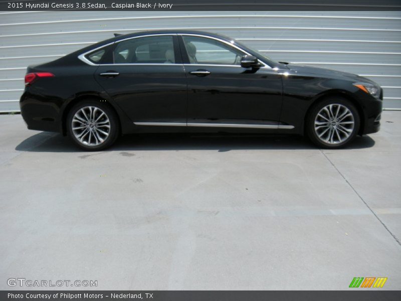 Caspian Black / Ivory 2015 Hyundai Genesis 3.8 Sedan