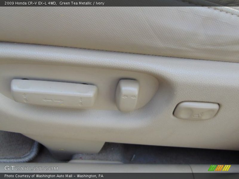 Green Tea Metallic / Ivory 2009 Honda CR-V EX-L 4WD