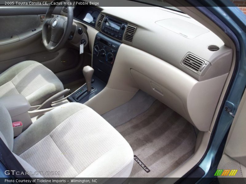 Cactus Mica / Pebble Beige 2005 Toyota Corolla CE