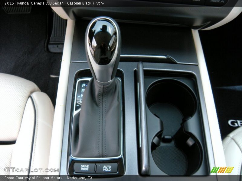 Caspian Black / Ivory 2015 Hyundai Genesis 3.8 Sedan