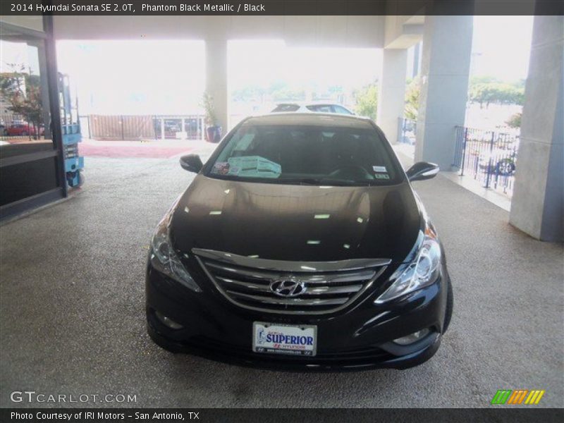 Phantom Black Metallic / Black 2014 Hyundai Sonata SE 2.0T