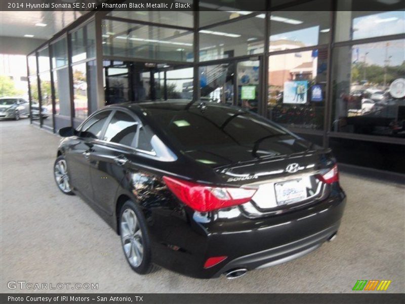 Phantom Black Metallic / Black 2014 Hyundai Sonata SE 2.0T