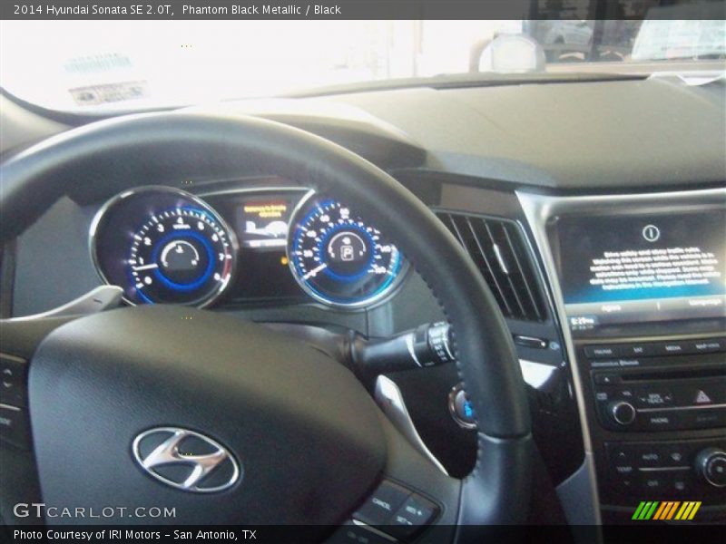 Phantom Black Metallic / Black 2014 Hyundai Sonata SE 2.0T