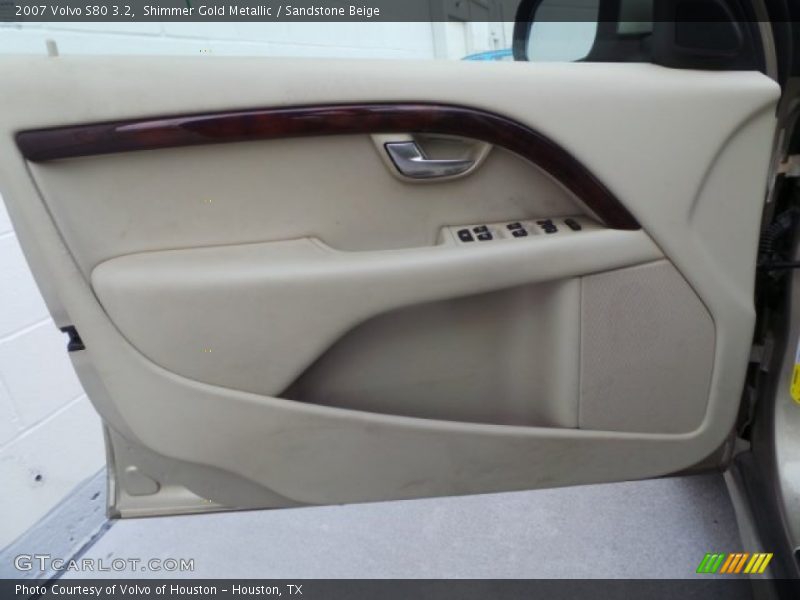 Shimmer Gold Metallic / Sandstone Beige 2007 Volvo S80 3.2