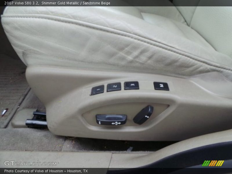 Shimmer Gold Metallic / Sandstone Beige 2007 Volvo S80 3.2