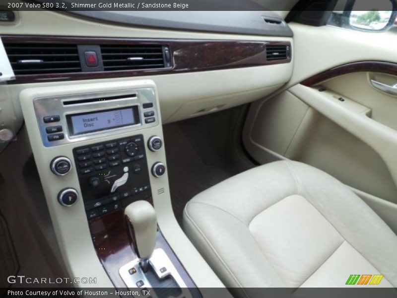 Shimmer Gold Metallic / Sandstone Beige 2007 Volvo S80 3.2