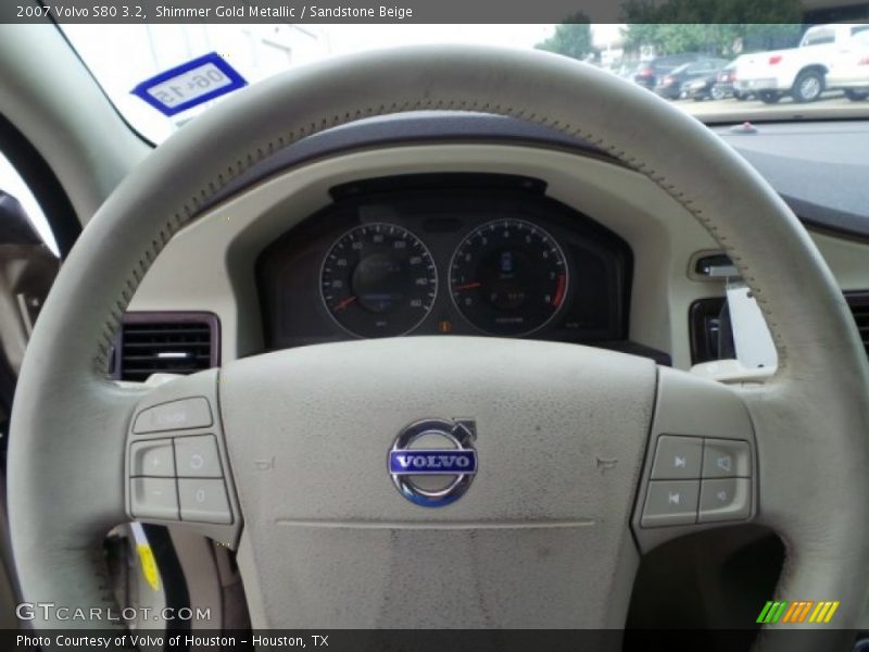 Shimmer Gold Metallic / Sandstone Beige 2007 Volvo S80 3.2