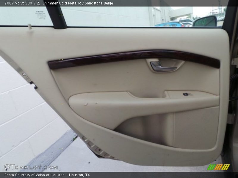 Shimmer Gold Metallic / Sandstone Beige 2007 Volvo S80 3.2