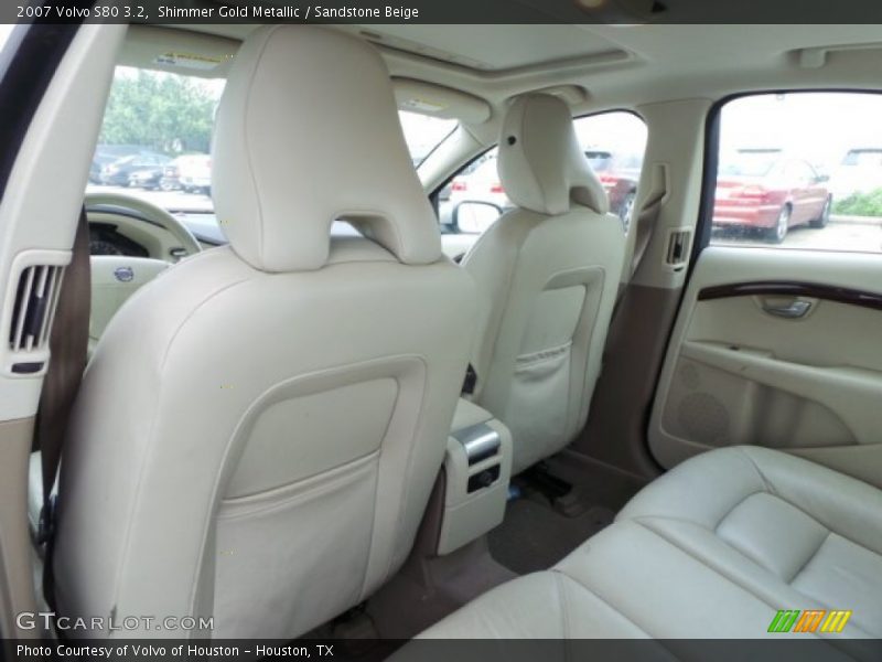 Shimmer Gold Metallic / Sandstone Beige 2007 Volvo S80 3.2