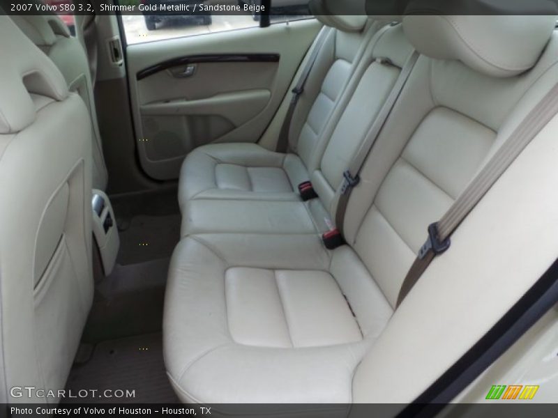 Shimmer Gold Metallic / Sandstone Beige 2007 Volvo S80 3.2