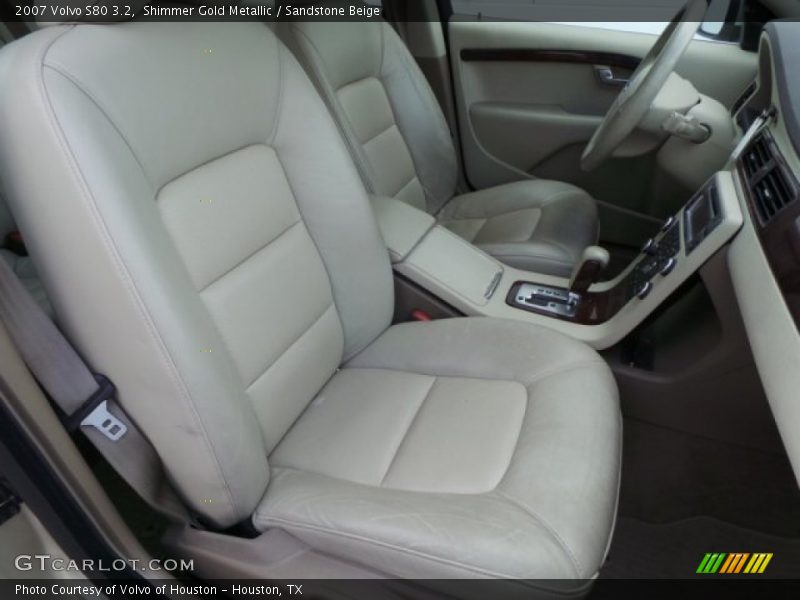 Shimmer Gold Metallic / Sandstone Beige 2007 Volvo S80 3.2