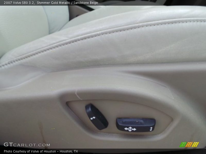 Shimmer Gold Metallic / Sandstone Beige 2007 Volvo S80 3.2
