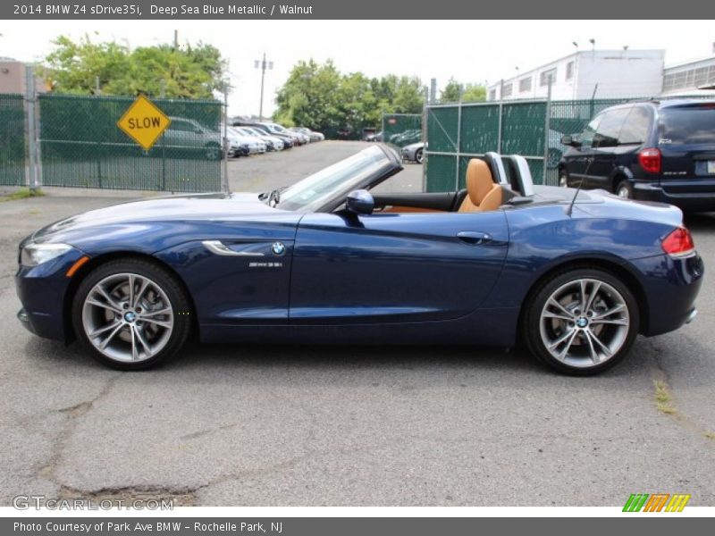  2014 Z4 sDrive35i Deep Sea Blue Metallic