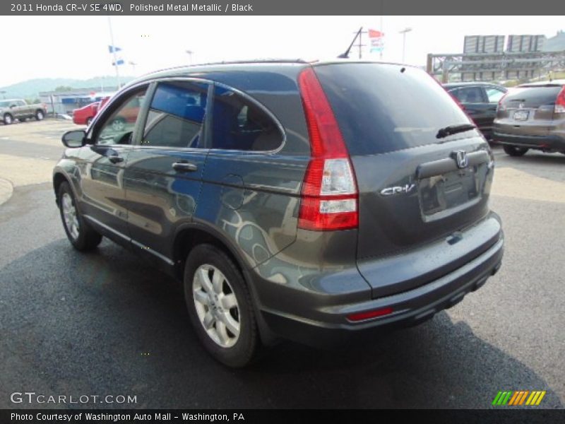 Polished Metal Metallic / Black 2011 Honda CR-V SE 4WD