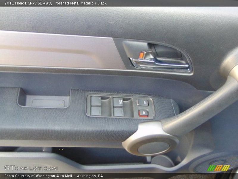 Polished Metal Metallic / Black 2011 Honda CR-V SE 4WD