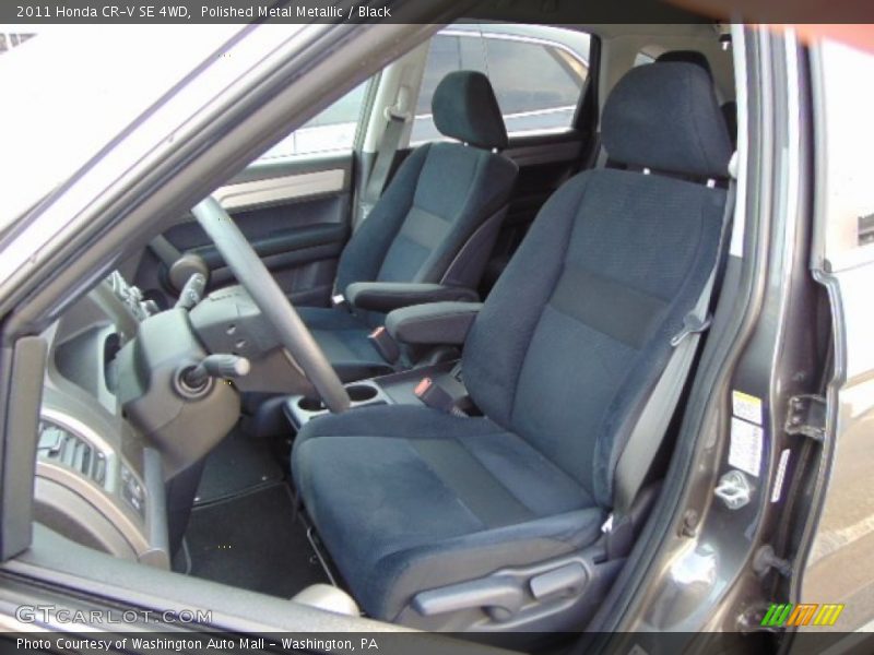 Polished Metal Metallic / Black 2011 Honda CR-V SE 4WD