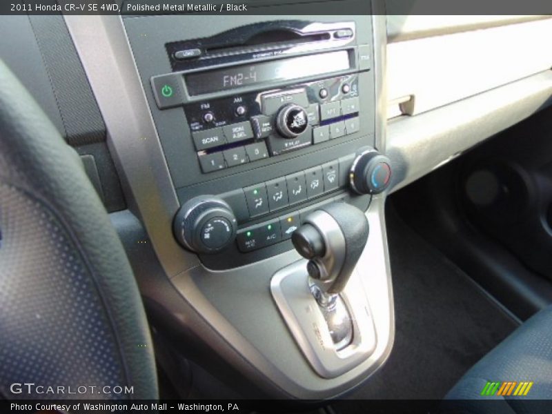 Polished Metal Metallic / Black 2011 Honda CR-V SE 4WD