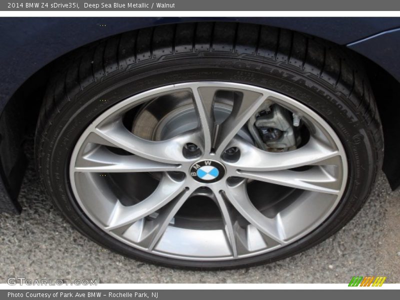  2014 Z4 sDrive35i Wheel